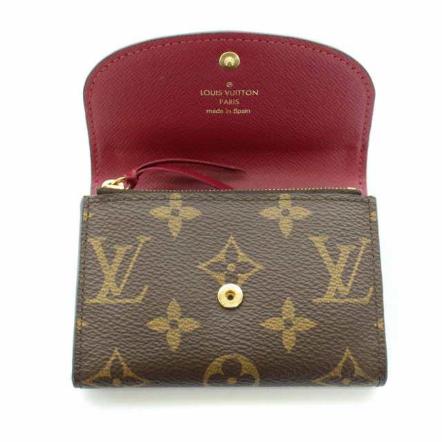 中古】ルイヴィトン LOUIS VUITTON ポルトモネロザリ モノグラム ...