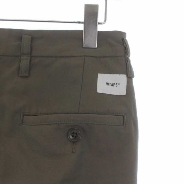 中古】WTAPS 20AW TUCK TROUSERS RAPO.TWILL タックトラウザーパンツ