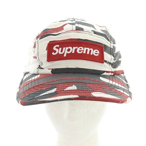 安いセールSupreme Camo Camp Cap シュプリーム カモ キャンプ 帽子