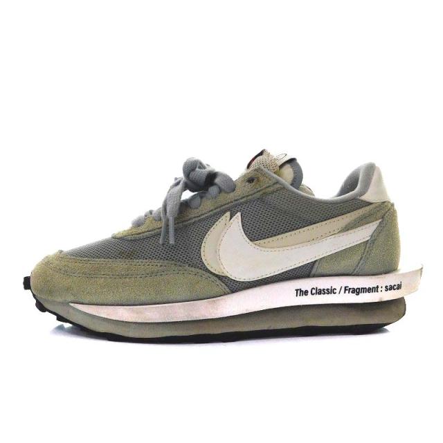 【中古】ナイキ NIKE Fragment × sacai × Nike LD Waffle Light Smoke Grey US6 DH2684-001の通販は