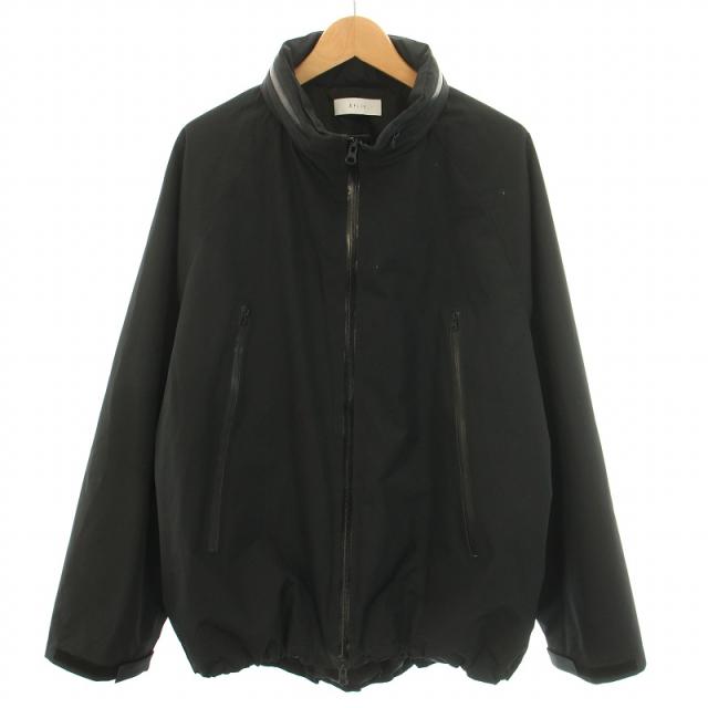 【中古】アフィット Afiit 23AW シェルジャケット SHELL JACKET ナイロンジャケット アウター 2 Ｍ 黒 FI-06 メンズの通販は
