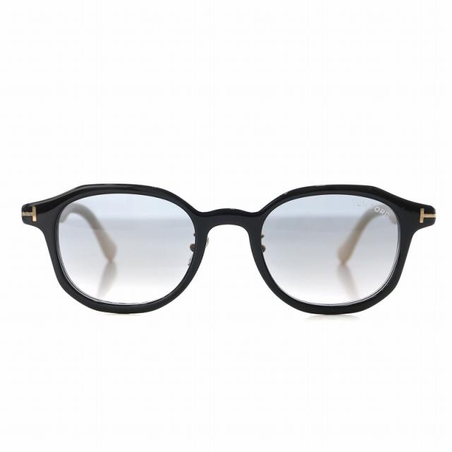 【中古】トムフォード TOM FORD Sunglasses Exclusive Color サングラス 50□21 白 ホワイト 黒 ブラック TF1149-D