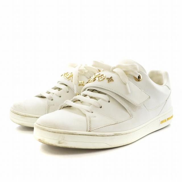 中古】ルイヴィトン LOUIS VUITTON フロントローライン LVロゴ 