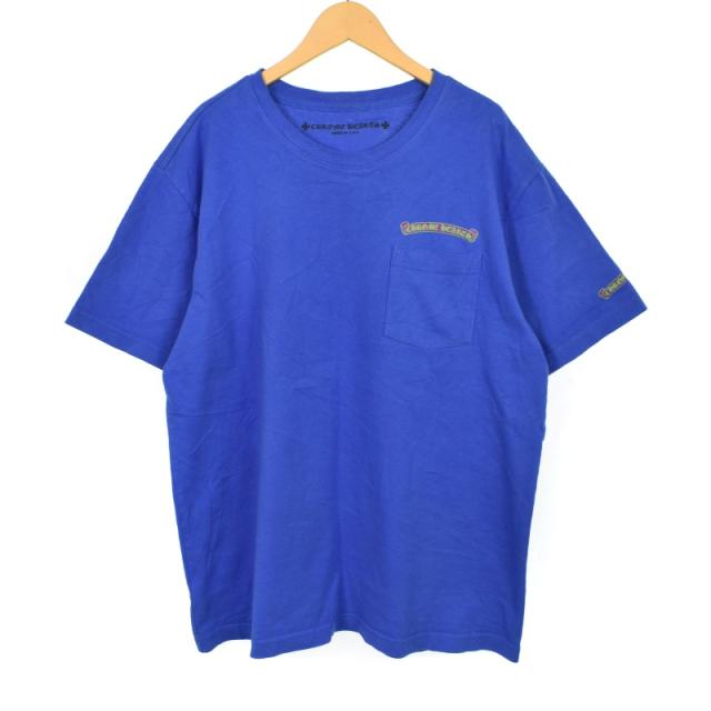 中古】クロムハーツ CHROME HEARTS Scroll Logo S/S TEE 中古】クロムハーツ CHROME HEARTS Scroll Logo S/S TEE