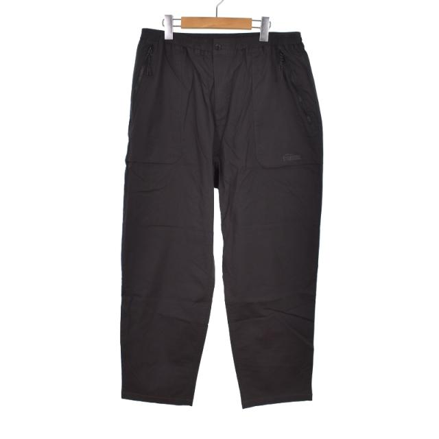 【中古】STABRIDGE CITY WALKER PANTS ワンポイント ロゴ刺繍 パンツ L チャコールの通販は