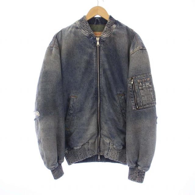 DIESEL ディーゼル デニム ボンバージャケット D-WELTIK KH ファッション DIESEL ディーゼル デニム ボンバージャケット