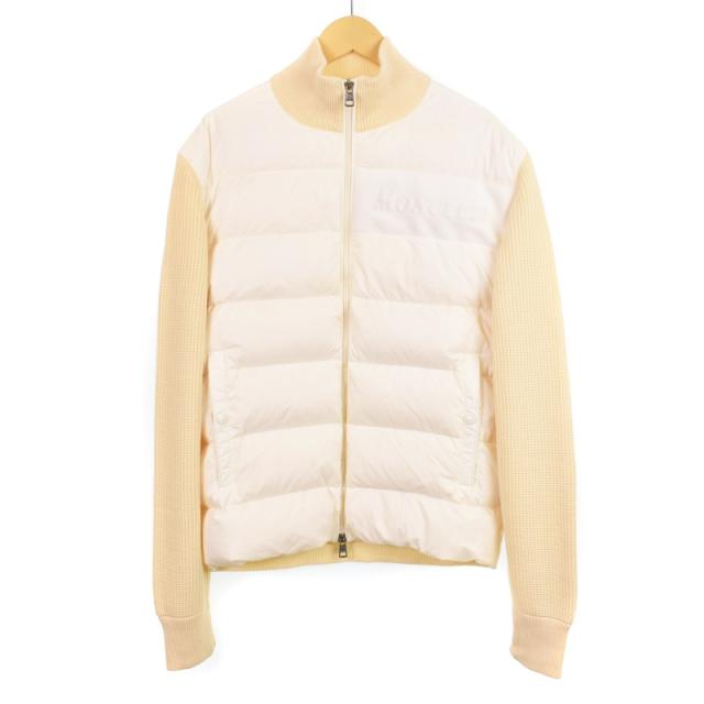 MONCLER モンクレール ニットダウンブルゾン CARDIGAN TRICOT　G20929B00008 M1334 Mサイズ【CIAW2042】