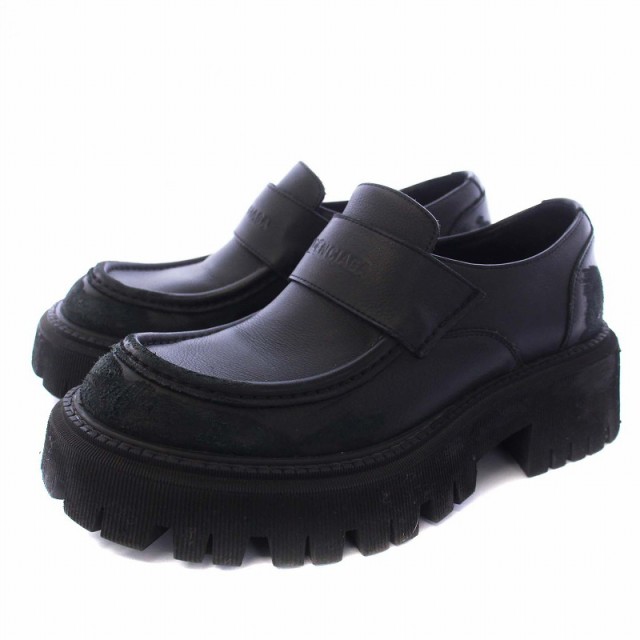 中古】バレンシアガ BALENCIAGA Tractor Loafer トラクター
