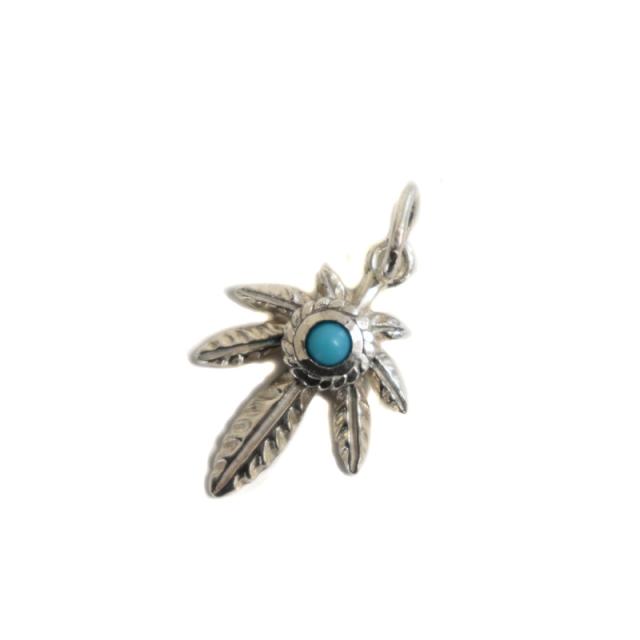 【中古】タディ&キング TADY&KING ガンジャ ターコイズ Sサイズ ペンダントトップ チャーム 925 シルバー ☆AA★の通販は 11,376円