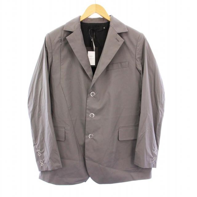 【中古】未使用品 シュープ SHOOP PETAL BLAZER テーラードジャケット ブレザー M グレー SH24112001 ☆AA★ メンズ