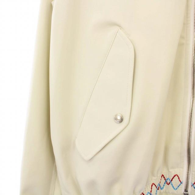 【中古】未使用品 ネオンサイン ルバシュカ ボンバージャケット ブルゾン 46 スペースグレー N1671 /KH ☆AA★ メンズ 中古】未使用品 ネオンサイン ルバシュカ ボンバージャケット ブルゾン