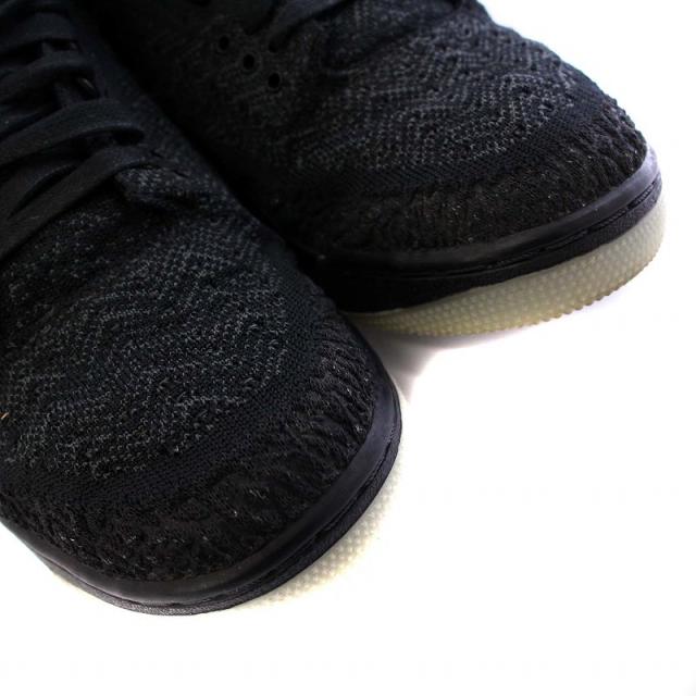 【中古】NIKE Air Jordan 3 Retro Flyknit Black スニーカー US7.5 25.5cm AQ1005-001