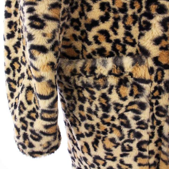 中古】キスニューヨークシティ 22AW Faux Leopard Patten Overcoat