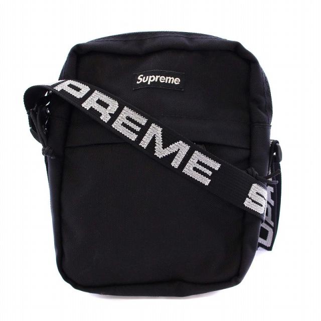 Supreme CORDURA ショルダーバッグ ブラック 美品 Supreme ショルダーバッグ 19awブラック CORDURA