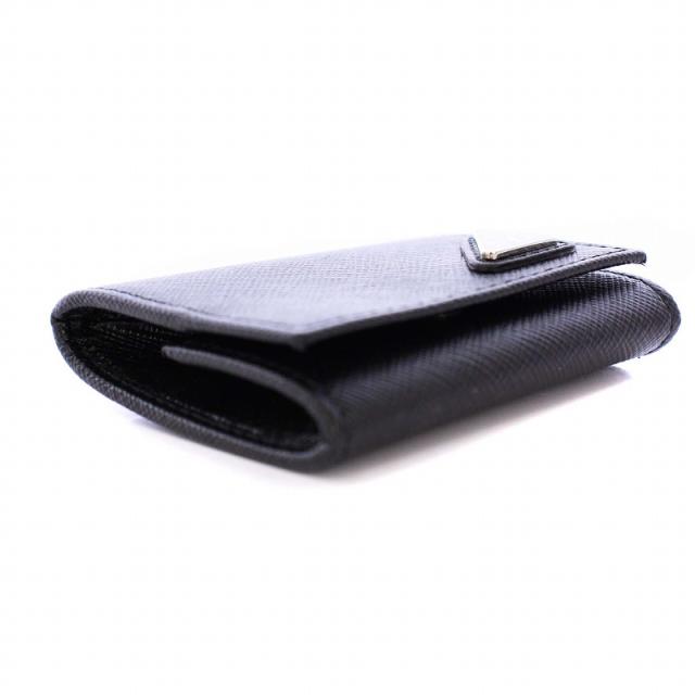 プラダ コインケース 小銭入れ 2MM935 ブラック 箱カード 中古】プラダ