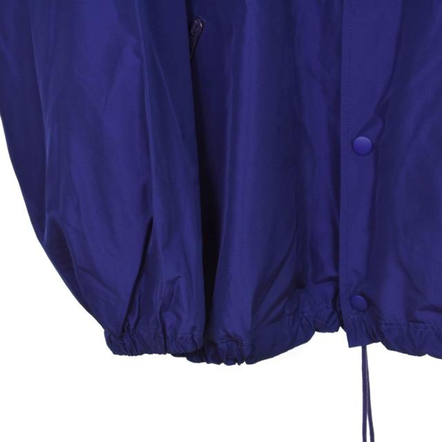 【中古】バレンシアガ BALENCIAGA 18年製 バックロゴ ナイロンジャケット ウインドブレーカー ブルゾン 46 青 533911_5