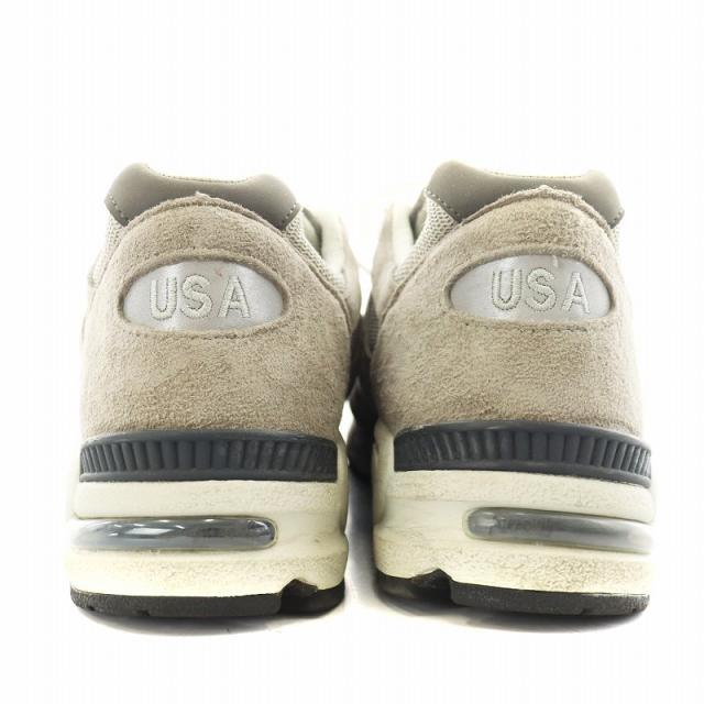 【中古】ニューバランス NEW BALANCE M990GY2 スニーカー シューズ US10 28.0cm グレー /AN2 ☆AA★ メンズ