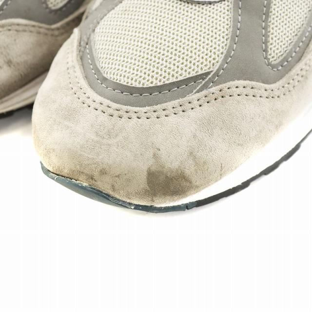 【中古】ニューバランス NEW BALANCE M990GY2 スニーカー シューズ US10 28.0cm グレー /AN2 ☆AA★ メンズ