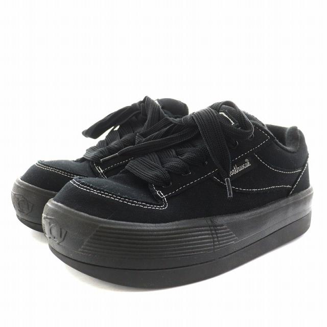 【中古】ノースウェーブ northwave ESPRESSO CANVAS スニーカー シューズ US9 27.3cm 黒 ブラック