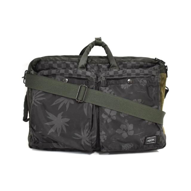 【中古】ポーター PORTER バンズ VANS 85周年 TANKER ブリーフケース ビジネスバッグ ショルダーバッグ リュック 3way