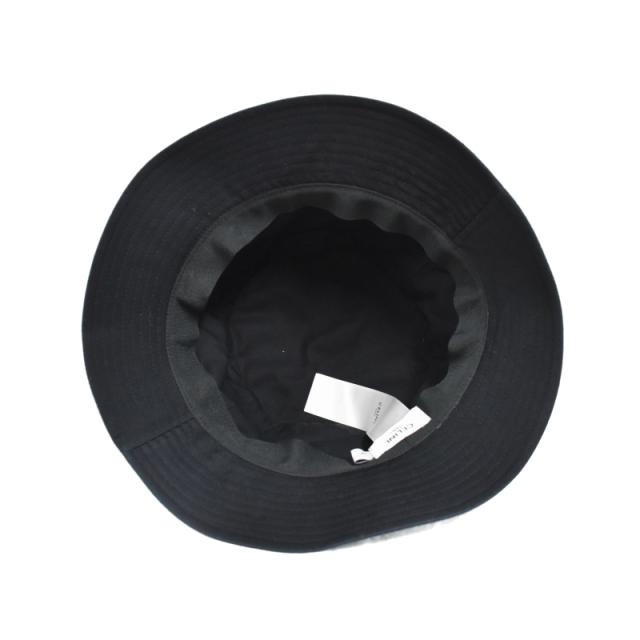 【中古】セリーヌ CELINE バケットハット ロゴ刺? 帽子 L 黒 ブラック 2AUO4968P レディース 中古】セリーヌ CELINE バケットハット ロゴ刺? 帽子 L 黒 ブラック