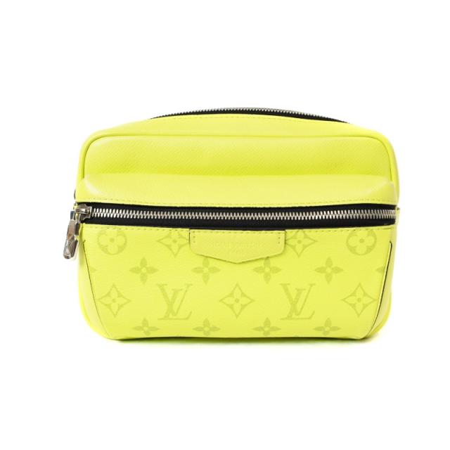 【中古】ルイヴィトン LOUIS VUITTON モノグラム タイガラマ バムバッグ ボディバッグ ウエストバッグ 黄 M30251