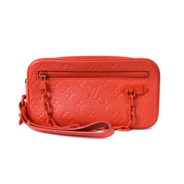 【中古】ルイヴィトン LOUIS VUITTON トリヨン モノグラム ポシェット ヴォルガ クラッチバッグ チェーン M53555