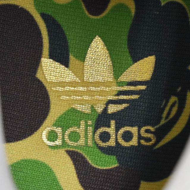 【中古】adidas originals × A BATHING APE STAN SMITH ABC CAMO スタンスミス スニーカー カモフラ 25.5cm IG8949