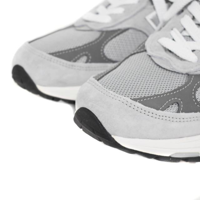 【中古】ニューバランス NEW BALANCE 993 Made in USA スニーカー ローカット 27.5cm グレー MR993GL メンズ