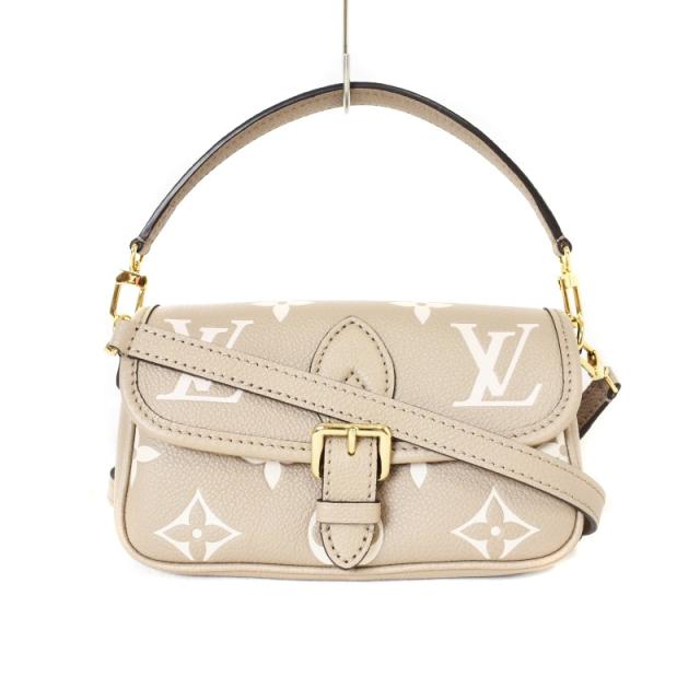 【中古】ルイヴィトン LOUIS VUITTON ディアヌ モノグラム アンプラント ショルダーバッグ ハンドバッグ 2way M46583