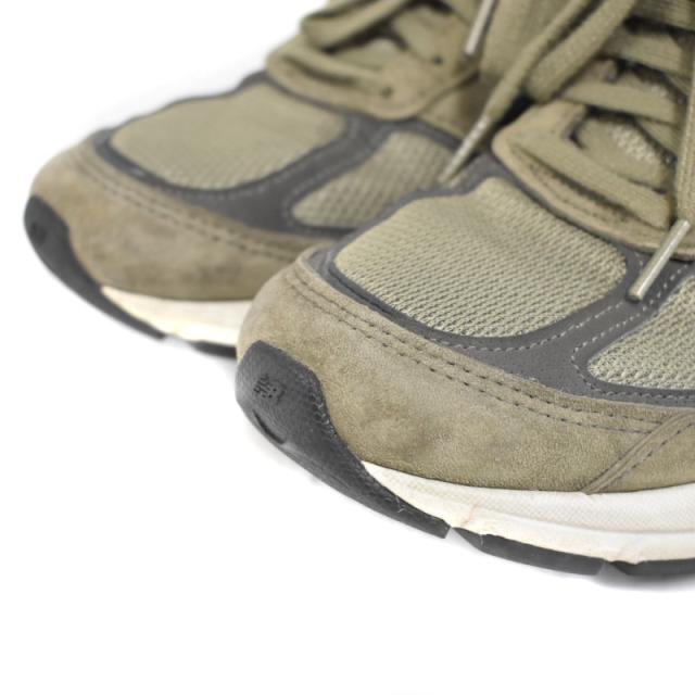 中古】ニューバランス NEW BALANCE 990V5 Covert Green スニーカー