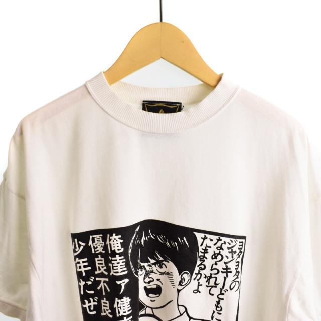 【中古】dub factory AKIRA ブート Tシャツ 半袖 白 ホワイト メンズ 中古】dub factory AKIRA ブート Tシャツ 半袖 白 ホワイト メンズの