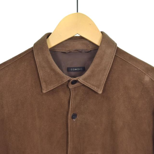 COMOLI コモリ スエード スウェード シャツ サイズ2 COMOLI コモリ スエード スウェード シャツ サイズ2 COMOLI / コモリ