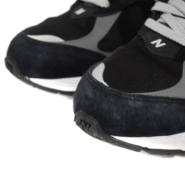 【中古】ニューバランス NEW BALANCE GORE-TEX ゴアテックス スニーカー ローカット 27.5cm 黒 ブラック M2002RXD