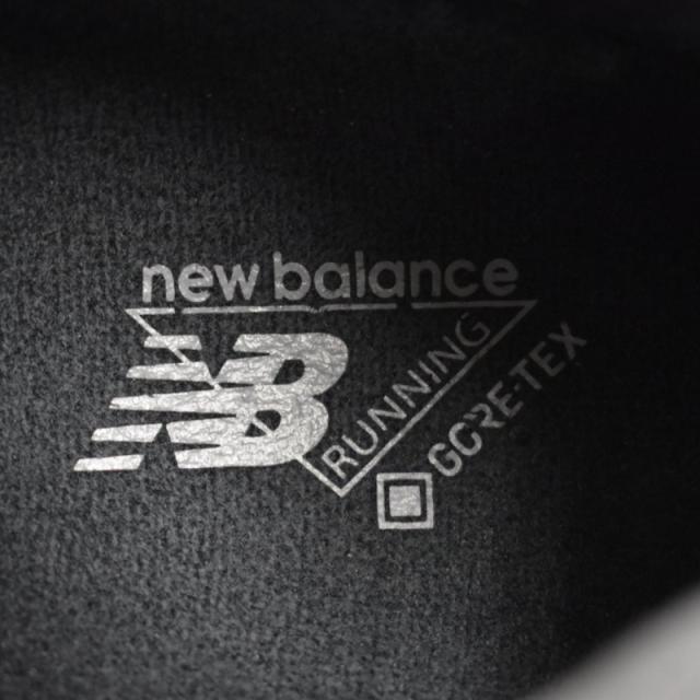 【中古】ニューバランス NEW BALANCE GORE-TEX ゴアテックス スニーカー ローカット 27.5cm 黒 ブラック M2002RXD
