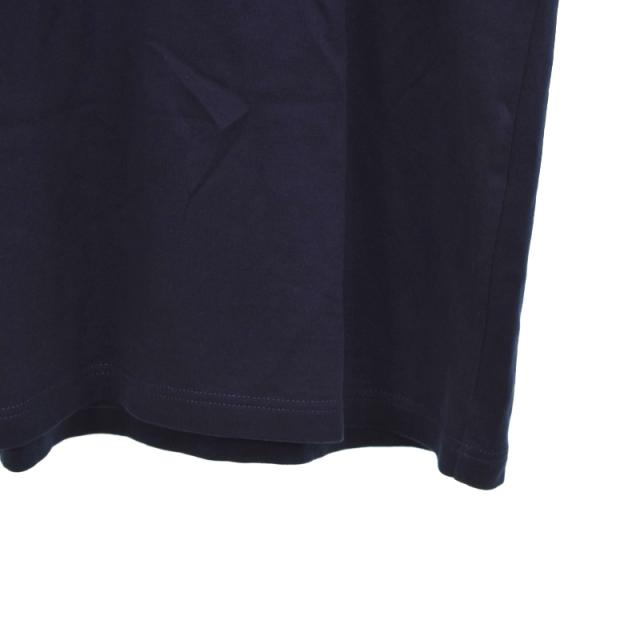 中古】ベルルッティ Berluti Tシャツ 半袖 ロゴ刺繍 XL 紺 ネイビー メンズ