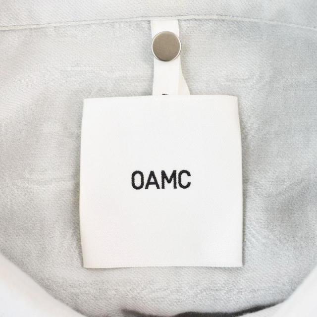 中古】オーエーエムシー OAMC HAZE SHIRT シャツ 長袖 S グレー