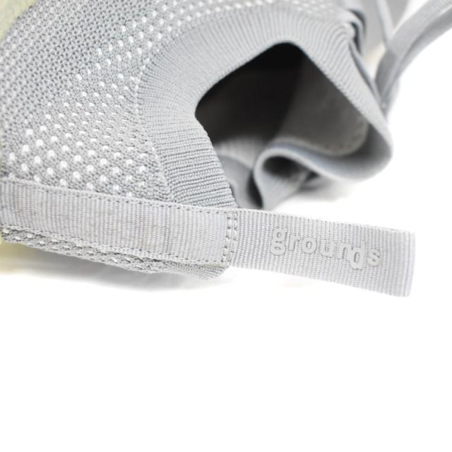 【中古】グラウンズ grounds ミキオサカベ mikiosakabe JEWELRY スニーカー 27.5cm グレー メンズ