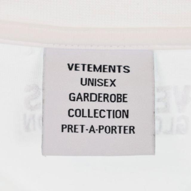 中古】ヴェトモン VETEMENT 21AW レインボー ThinkGlobally ロゴ