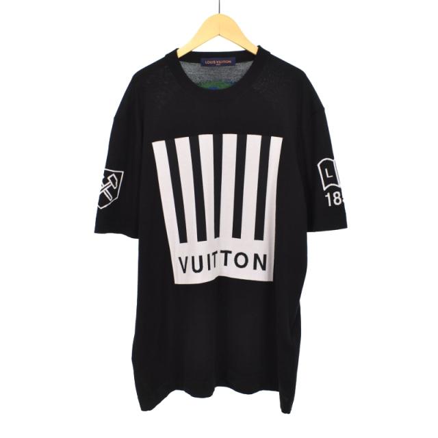 ルイヴィトン LOUISVUITTON 19AW RM192M ORS HHS20W サイズ:S パーフォレーテッドモノグラムパターンDNA長袖シャツ 中古 SS13 中古LOUIS VUITTON | ルイ・ヴィトン All Over Logo Tee 半袖Ｔ