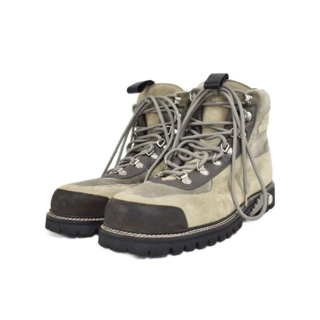 【中古】オフホワイト OFF WHITE トレッキングブーツ ハイキングブーツ 44 グレー ☆AA★ メンズ 中古】オフホワイト OFF WHITE トレッキングブーツ ハイキングブーツ