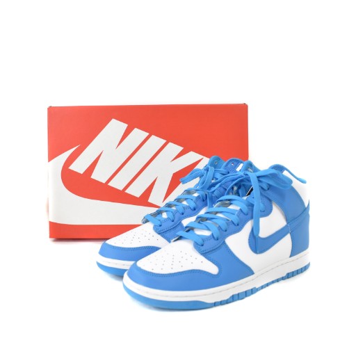 中古】未使用品 ナイキ NIKE Dunk High Championship Blue ダンク ハイ