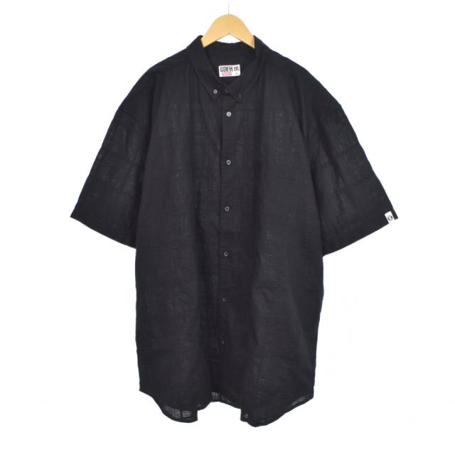 【中古】シュプリーム SUPREME グッドイナフ GOODENOUGH 25SS Patchwork Madras S/S Shirt パッチワーク シャツ 半袖