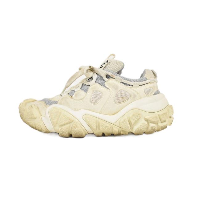 【中古】アクネ ストゥディオズ Acne Studios Bolzter Crystal スニーカー ダッドシューズ 37 白 ホワイト ☆AA★