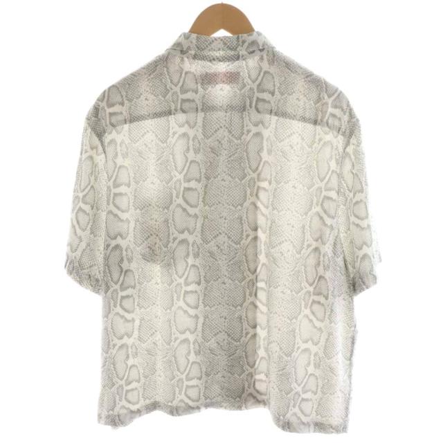 中古】シュプリーム SUPREME 24SS Snake Shirt シャツ 半袖 パイソン柄