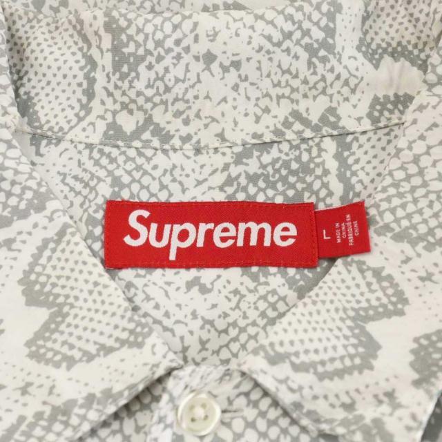 中古】シュプリーム SUPREME 24SS Snake Shirt シャツ 半袖 パイソン柄