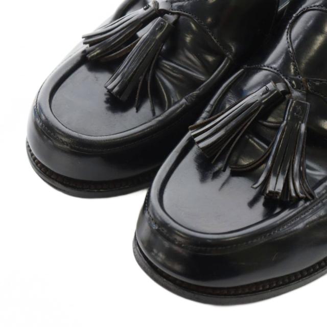 【美品】ボッテガヴェネタ　タッセル　ローファー　革靴　ダービー　ダッド　黒 美品】ボッテガヴェネタ タッセル ローファー 革靴 ダービー ダッド 黒