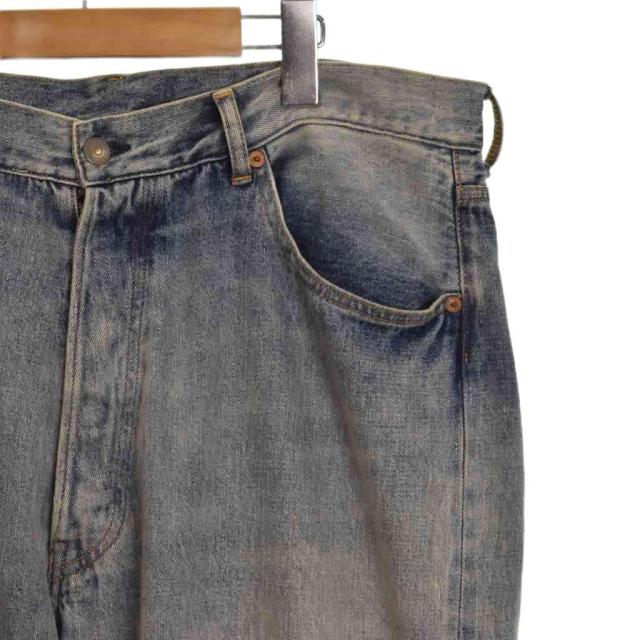 中古】コモリ COMOLI 23SS DENIM 5P PANTS BLEACH デニム5ポケット