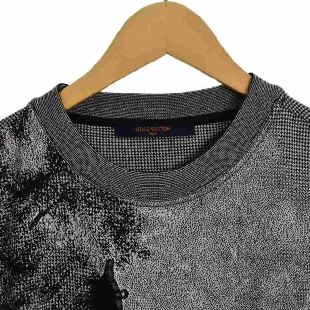 【中古】ルイヴィトン LOUIS VUITTON 19SS オズの魔法使い Tシャツ 半袖 XXS 黒 ブラック RM191 JZC HGY86W ☆AA★_3
