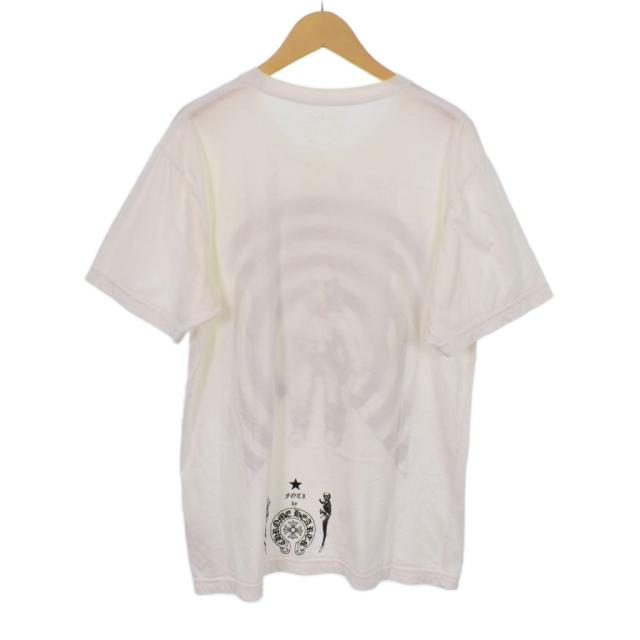 【中古】クロムハーツ CHROME HEARTS Foti S/S Tee Tシャツ 半袖 プリント M 白 ホワイト 2212-304-0784 メンズ 中古】クロムハーツ CHROME HEARTS Foti S/S Tee Tシャツ 半袖